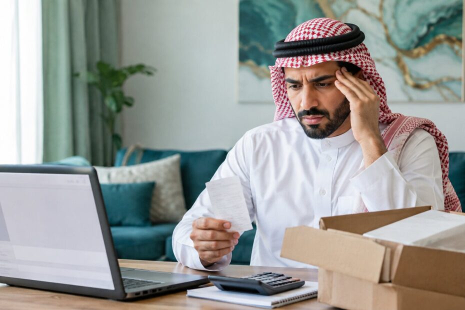 رسوم إضافية غير معلنة في المتجر الإلكتروني في السعودية